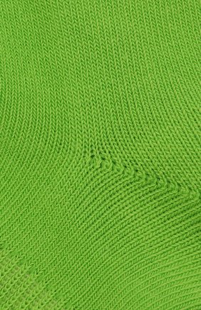 Детские укороченные носки FALKE зеленого цвета, арт. 10631 | Фото 2 (Материал: Хлопок, Текстиль; Статус проверки: Проверена категория; Кросс-КТ: Носки, Школьные аксессуары)