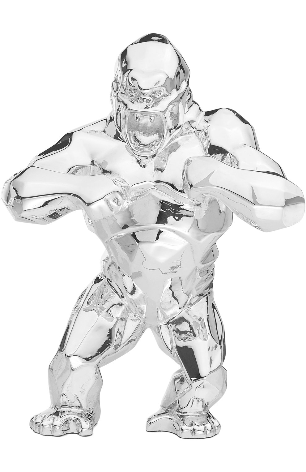Скульптура king kong by richard orlinski CHRISTOFLE серебряного цвета, арт. 03570598 | Фото 1 (Статус проверки: Проверена категория; Ограничения доставки: fragile-2)