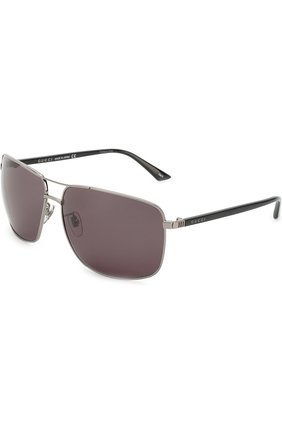 Женские солнцезащитные очки GUCCI серого цвета по цене 18350 руб., арт. 0065SK 001 | Фото 1 Женские солнцезащитные очки GUCCI серого цвета, арт. 0065SK 001 | Фото 1