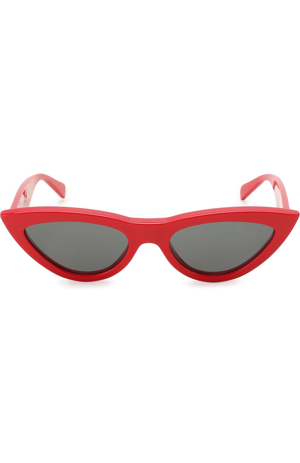 Женские солнцезащитные очки CELINE EYEWEAR красного цвета по цене 23200 руб., арт. CL40019I 66N | Фото 2 Женские солнцезащитные очки CELINE EYEWEAR красного цвета, арт. CL40019I 66N | Фото 2
