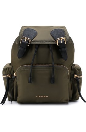 Рюкзак Rucksack medium с кожаной отделкой | Фото №1 Рюкзак Rucksack medium с кожаной отделкой | Фото №1