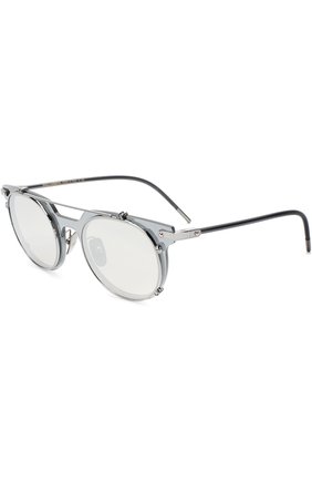 Мужские солнцезащитные очки DOLCE & GABBANA серебряного цвета, арт. 2196-04/6G | Фото 1 (Тип очков: С/з; Кросс-КТ: С/з-мужское; Оптика Гендер: оптика-мужское)