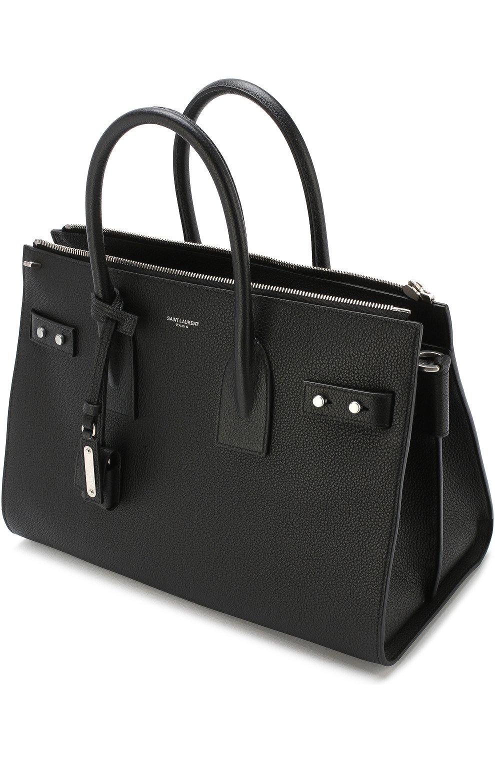 Женская сумка sac de jour supple small SAINT LAURENT черного цвета по цене 188000 руб., арт. 512911/DTI0E | Фото 4 Женская сумка sac de jour supple small SAINT LAURENT черного цвета, арт. 512911/DTI0E | Фото 4