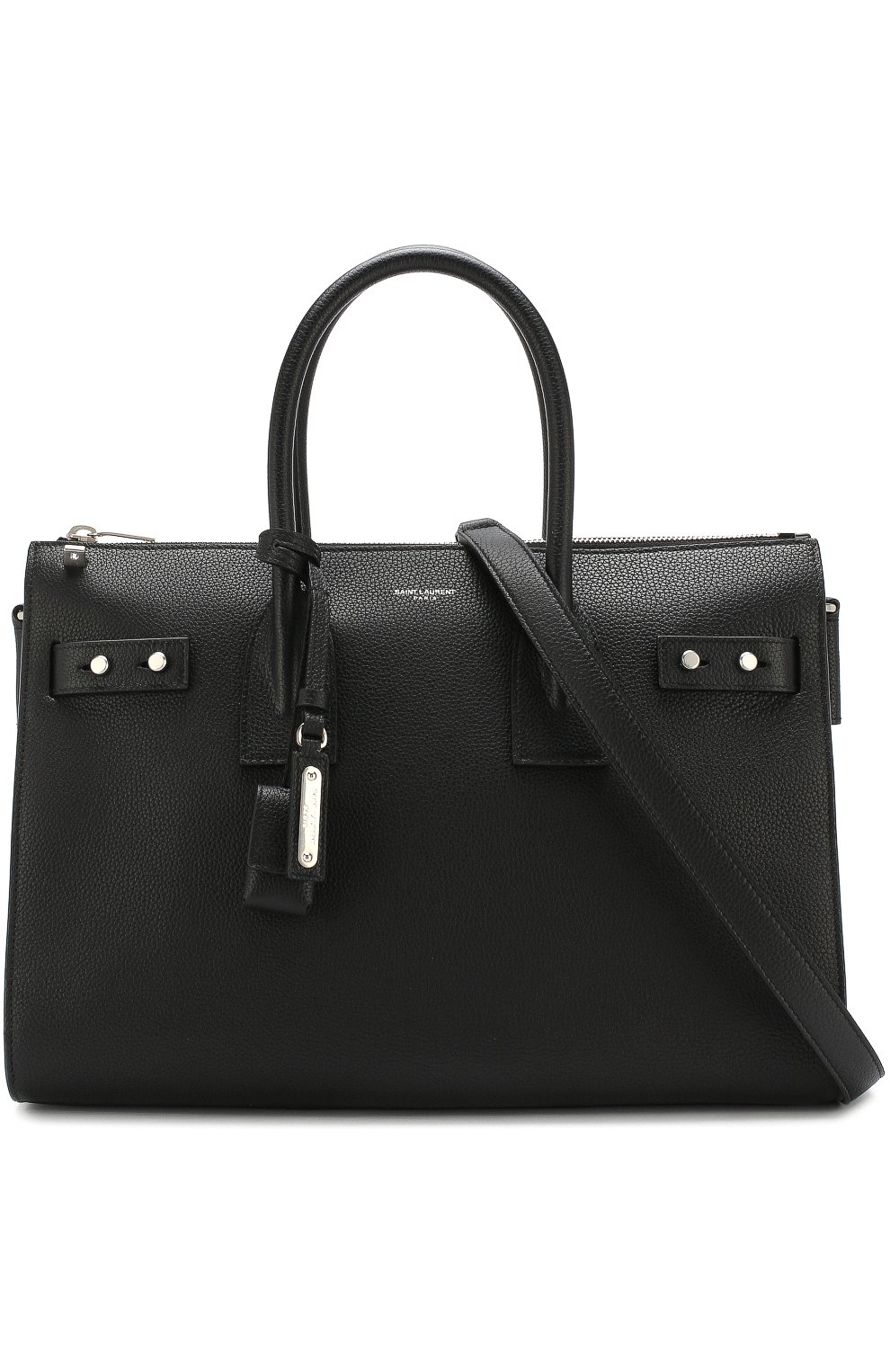 Женская сумка sac de jour supple small SAINT LAURENT черного цвета по цене 188000 руб., арт. 512911/DTI0E | Фото 6 Женская сумка sac de jour supple small SAINT LAURENT черного цвета, арт. 512911/DTI0E | Фото 6