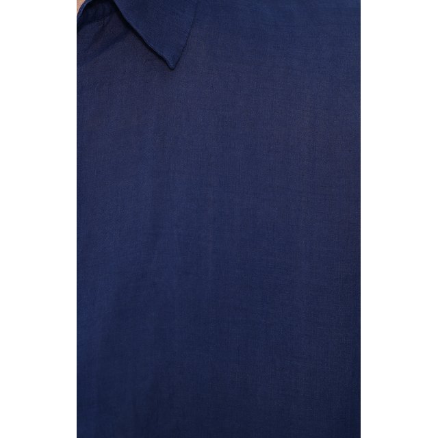 фото Льняная рубашка с воротником кент giorgio armani