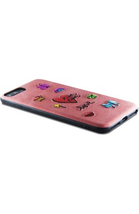 Мужской чехол для iphone 7 plus/8 plus с вышивкой BENJAMINS кораллового цвета по цене 2700 руб., арт. ST8P-EMBTUMTUM | Фото 2 Мужской чехол для iphone 7 plus/8 plus с вышивкой BENJAMINS кораллового цвета, арт. ST8P-EMBTUMTUM | Фото 2