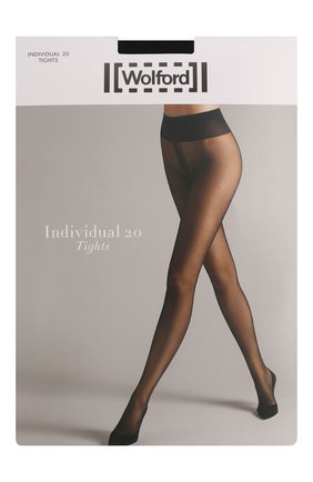 Женские капроновые колготки individual WOLFORD черного цвета по цене 3900 руб., арт. 18267 | Фото 1 Женские капроновые колготки individual WOLFORD черного цвета, арт. 18267 | Фото 1