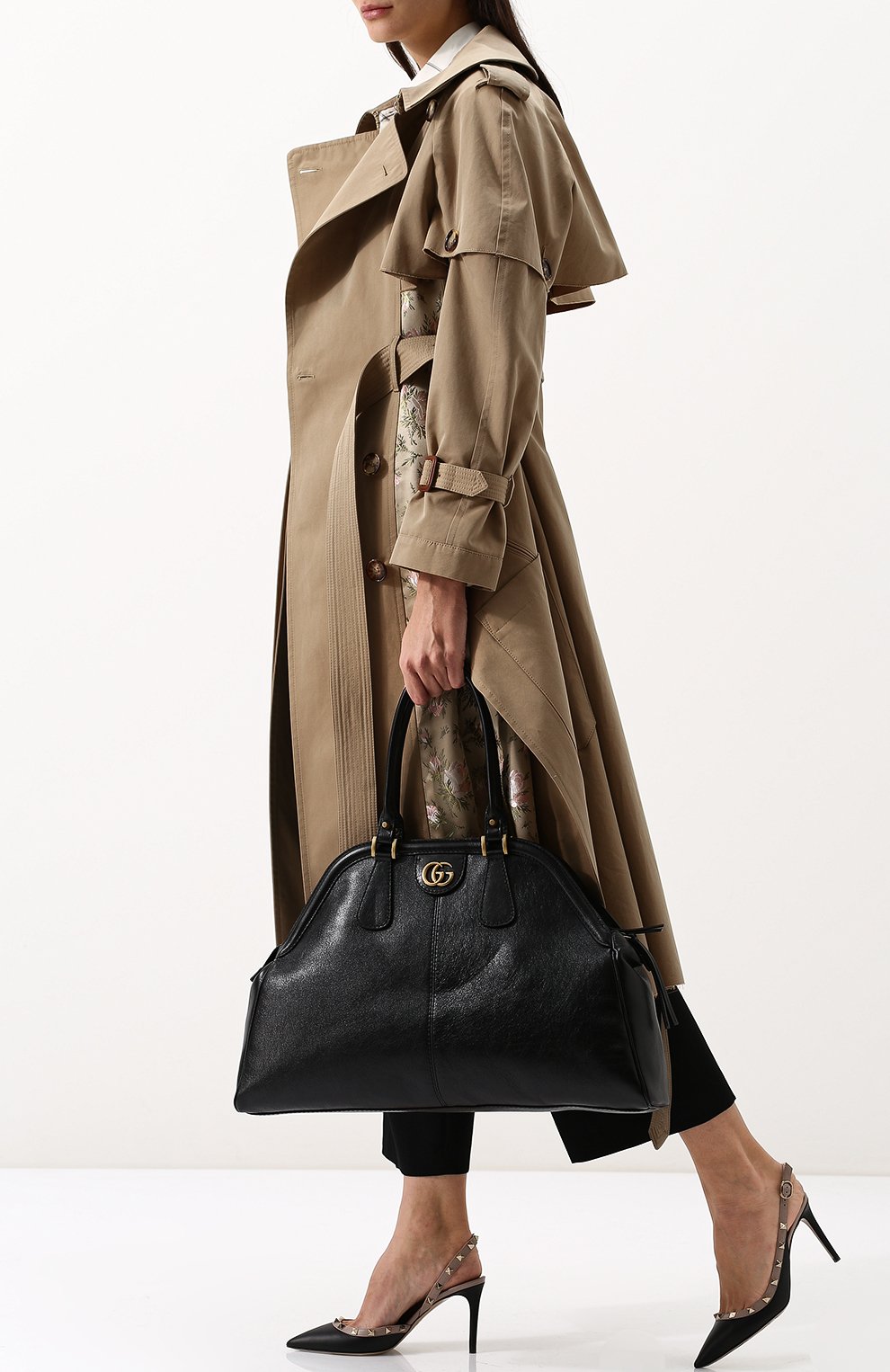 Женская сумка re(belle) large GUCCI черного цвета по цене 192000 руб., арт. 515937/0PL0T | Фото 2 Женская сумка re(belle) large GUCCI черного цвета, арт. 515937/0PL0T | Фото 2