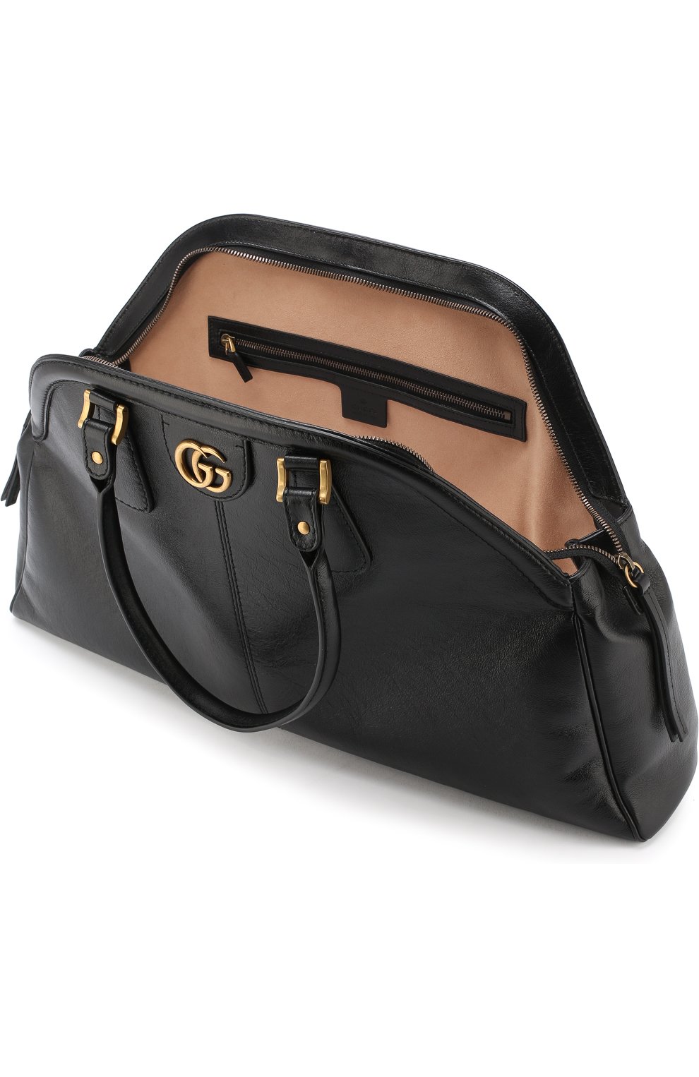 Женская сумка re(belle) large GUCCI черного цвета по цене 192000 руб., арт. 515937/0PL0T | Фото 4 Женская сумка re(belle) large GUCCI черного цвета, арт. 515937/0PL0T | Фото 4