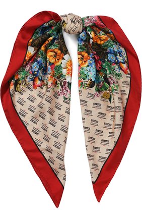 Женский шелковый платок с принтом GUCCI разноцветного цвета по цене 28000 руб., арт. 513127/3G001 | Фото 1 Женский шелковый платок с принтом GUCCI разноцветного цвета, арт. 513127/3G001 | Фото 1