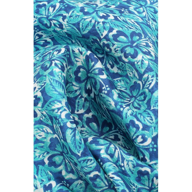 фото Шелковый платок с принтом kiton