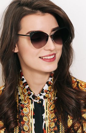 Женские темно-серые солнцезащитные очки BVLGARI, сезон SS 2018, арт. 6096-20288G купить в ЦУМ | Фото №1 Солнцезащитные очки BVLGARI темно-серые | Фото №1