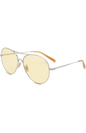 Женские серебряные солнцезащитные очки Oliver Peoples, арт. 1218S-5063R6 купить в ЦУМ | Фото №1 Солнцезащитные очки Oliver Peoples серебряные | Фото №1