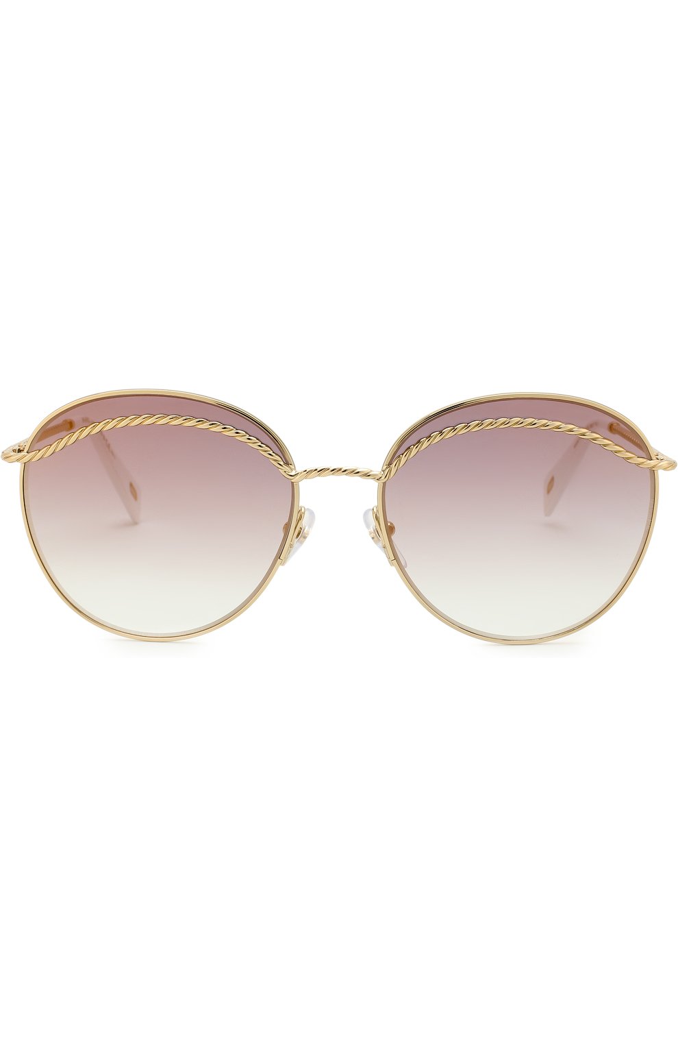 Женские солнцезащитные очки MARC JACOBS (THE) золотого цвета по цене 16200 руб., арт. MARC 253 J5G | Фото 3 Женские солнцезащитные очки MARC JACOBS (THE) золотого цвета, арт. MARC 253 J5G | Фото 3