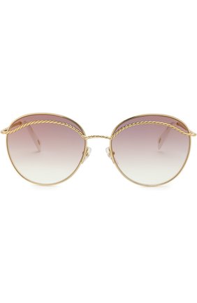 Женские солнцезащитные очки MARC JACOBS (THE) золотого цвета по цене 16200 руб., арт. MARC 253 J5G | Фото 3 Женские солнцезащитные очки MARC JACOBS (THE) золотого цвета, арт. MARC 253 J5G | Фото 3