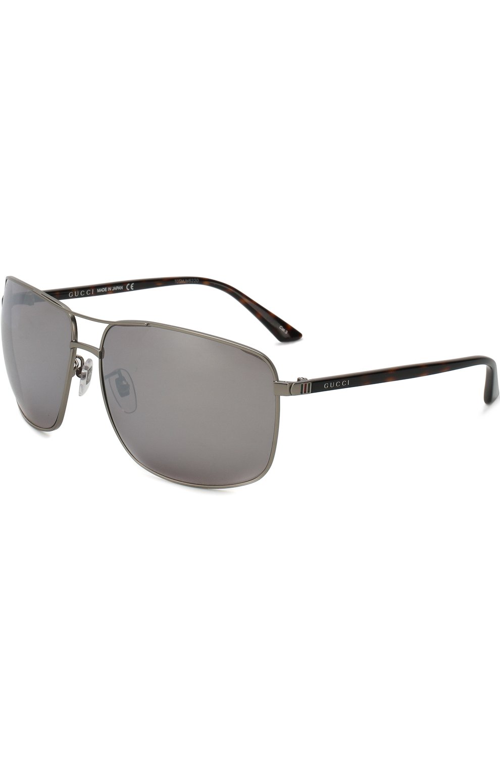 Женские солнцезащитные очки GUCCI серого цвета, арт. 0065SK 002 | Фото 1