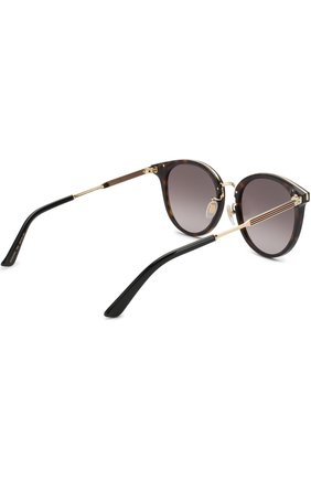 Женские солнцезащитные очки GUCCI коричневого цвета по цене 24750 руб., арт. GG0204SK 002 | Фото 4 Женские солнцезащитные очки GUCCI коричневого цвета, арт. GG0204SK 002 | Фото 4