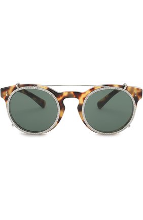 Женские коричневые солнцезащитные очки Valentino, арт. 4009CB-503671 купить в ЦУМ | Фото №3 Солнцезащитные очки Valentino коричневые | Фото №3