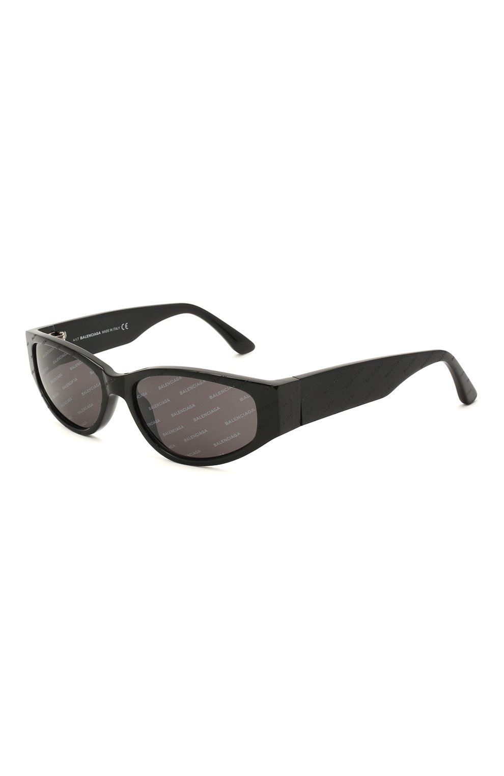 Женские солнцезащитные очки BALENCIAGA черного цвета, арт. 0134 05A | Фото 1 (Тип очков: С/з; Статус проверки: Требуются правки, Проверена категория; Очки форма: Cat-eye, Узкие)