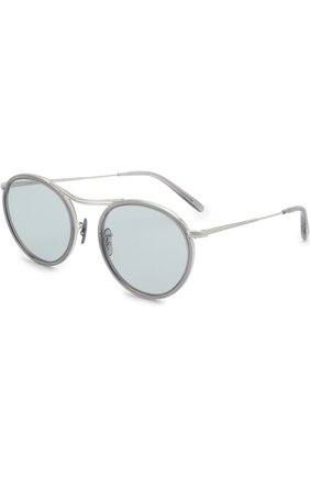 Женские светло-серые солнцезащитные очки Oliver Peoples, арт. 1219S-5063R5 купить в ЦУМ | Фото №1 Солнцезащитные очки Oliver Peoples светло-серые | Фото №1