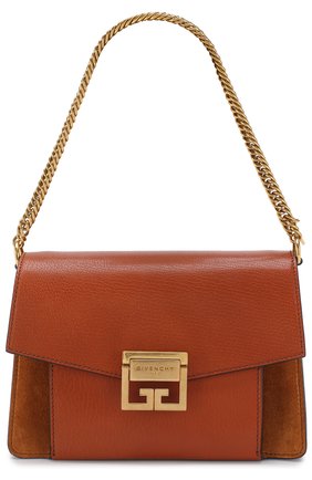 Женская сумка gv3 small GIVENCHY темно-коричневого цвета по цене 135000 руб., арт. BB501CB033 | Фото 6 Женская сумка gv3 small GIVENCHY темно-коричневого цвета, арт. BB501CB033 | Фото 6