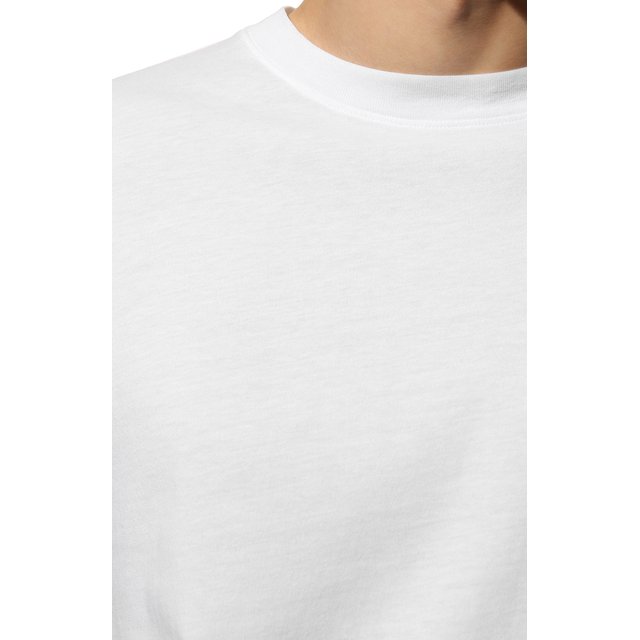 фото Хлопковая футболка с круглым вырезом valentino