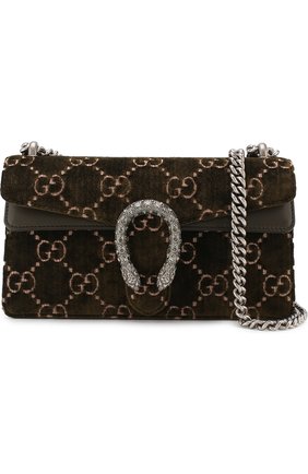 Женская сумка dionysus gg small GUCCI хаки цвета по цене 162500 руб., арт. 499623/9JTAN | Фото 5 Женская сумка dionysus gg small GUCCI хаки цвета, арт. 499623/9JTAN | Фото 5
