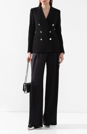 Женский шерстяной жакет RALPH LAUREN черного цвета по цене 187000 руб., арт. 290625532 | Фото 2 Женский шерстяной жакет RALPH LAUREN черного цвета, арт. 290625532 | Фото 2