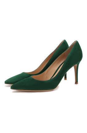 Замшевые туфли Gianvito 85 на шпильке | Фото №1 Замшевые туфли Gianvito 85 на шпильке | Фото №1