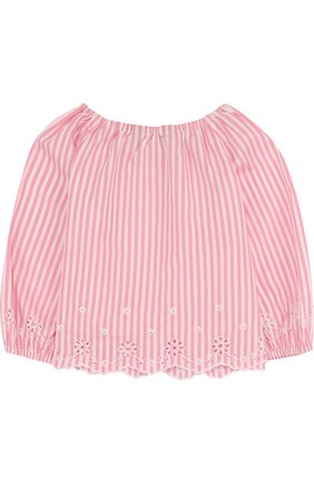 Детское хлопковая блуза свободного кроя с вышивкой и фестонами POLO RALPH LAUREN розового цвета по цене 6520 руб., арт. 311688391 | Фото 2 Детское хлопковая блуза свободного кроя с вышивкой и фестонами POLO RALPH LAUREN розового цвета, арт. 311688391 | Фото 2 (Статус проверки: Проверено, Проверена категория; Рукава: Длинные; Материал внешний: Хлопок; Случай: Повседневный; Ростовка одежда: 2 года | 92 см, 3 года | 98 см, 4 года | 104 см)