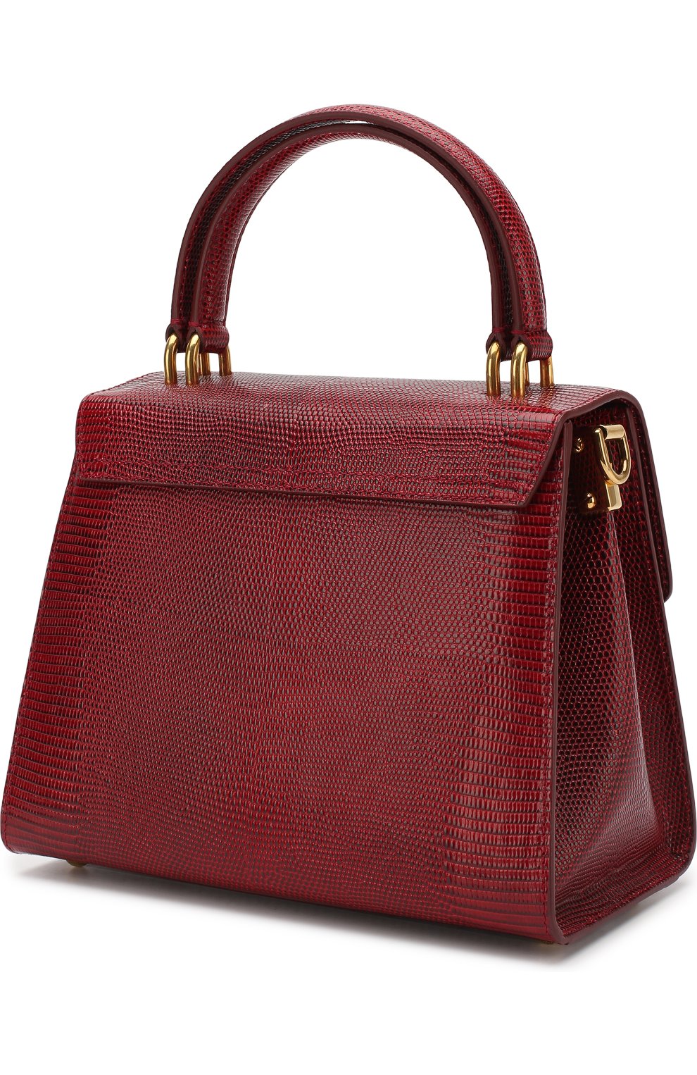 Женская сумка welcome DOLCE & GABBANA бордовая цвета, арт. 0116/BB6374/AI760 купить в ЦУМ | Фото №2 Сумка Welcome Dolce & Gabbana бордовая цвета | Фото №2