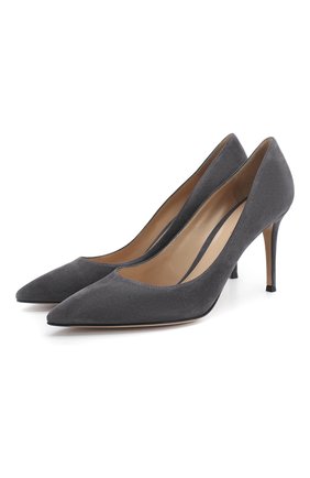 Замшевые туфли Gianvito 85 на шпильке | Фото №1 Замшевые туфли Gianvito 85 на шпильке | Фото №1