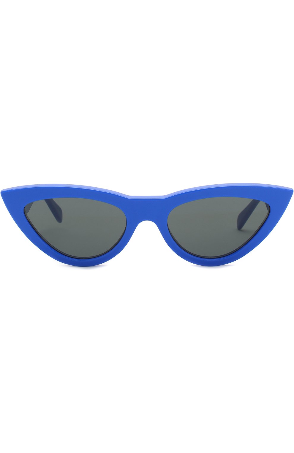 Женские солнцезащитные очки CELINE EYEWEAR синего цвета по цене 23200 руб., арт. CL40019I 92N | Фото 2 Женские солнцезащитные очки CELINE EYEWEAR синего цвета, арт. CL40019I 92N | Фото 2
