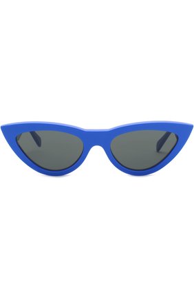 Женские солнцезащитные очки CELINE EYEWEAR синего цвета по цене 23200 руб., арт. CL40019I 92N | Фото 2 Женские солнцезащитные очки CELINE EYEWEAR синего цвета, арт. CL40019I 92N | Фото 2