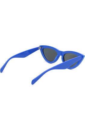 Женские солнцезащитные очки CELINE EYEWEAR синего цвета по цене 23200 руб., арт. CL40019I 92N | Фото 3 Женские солнцезащитные очки CELINE EYEWEAR синего цвета, арт. CL40019I 92N | Фото 3