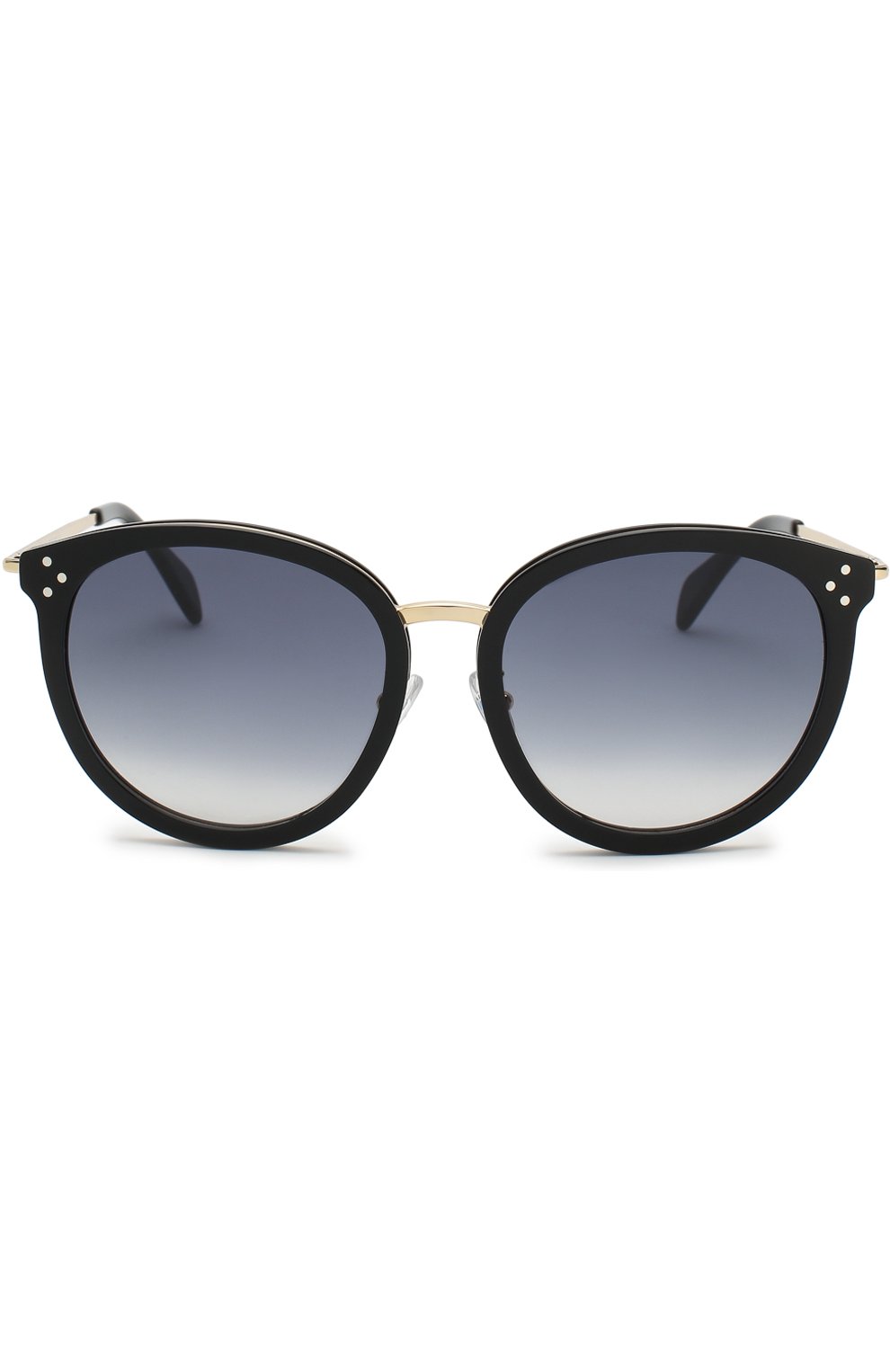Женские солнцезащитные очки CELINE EYEWEAR черного цвета по цене 29600 руб., арт. CL40033F 01B | Фото 2 Женские солнцезащитные очки CELINE EYEWEAR черного цвета, арт. CL40033F 01B | Фото 2