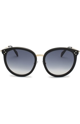 Женские солнцезащитные очки CELINE EYEWEAR черного цвета по цене 29600 руб., арт. CL40033F 01B | Фото 2 Женские солнцезащитные очки CELINE EYEWEAR черного цвета, арт. CL40033F 01B | Фото 2