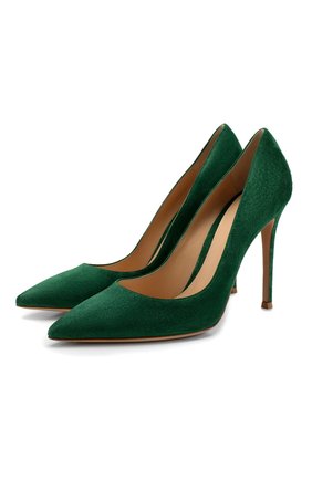 Замшевые туфли Gianvito 105 на шпильке | Фото №1 Замшевые туфли Gianvito 105 на шпильке | Фото №1