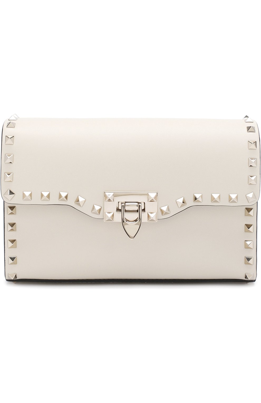 Женская сумка valentino garavani rockstud spike medium VALENTINO белого цвета, арт. PW0B0181/WCI | Фото 1