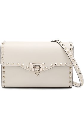 Женская сумка valentino garavani rockstud spike medium VALENTINO белого цвета по цене 79300 руб., арт. PW0B0181/WCI | Фото 5 Женская сумка valentino garavani rockstud spike medium VALENTINO белого цвета, арт. PW0B0181/WCI | Фото 5