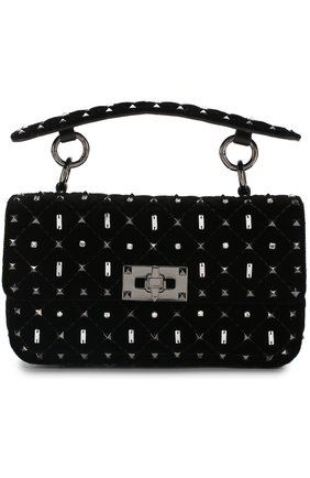 Женская сумка valentino garavani rockstud spike small VALENTINO черная цвета, арт. QW1B0123/YHH купить в ЦУМ | Фото №1 Сумка Valentino Garavani Rockstud Spike small Valentino черная цвета | Фото №1