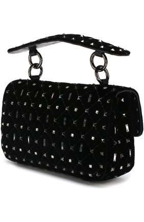 Женская сумка valentino garavani rockstud spike small VALENTINO черная цвета, арт. QW1B0123/YHH купить в ЦУМ | Фото №3 Сумка Valentino Garavani Rockstud Spike small Valentino черная цвета | Фото №3