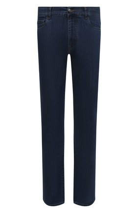 Мужские джинсы CANALI темно-синего цвета по цене 29950 руб., арт. 91700/PD00018 | Фото 1 Мужские джинсы CANALI темно-синего цвета, арт. 91700/PD00018 | Фото 1 (Длина (брюки, джинсы): Стандартные; Материал внешний: Хлопок, Деним; Кросс-КТ: Деним; Силуэт М (брюки): Прямые)
