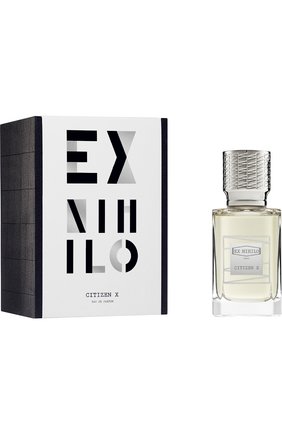 Парфюмерная вода citizen x (50ml) EX NIHILO бесцветного цвета по цене 35360 руб., арт. 3760264090854 | Фото 2 Парфюмерная вода citizen x (50ml) EX NIHILO бесцветного цвета, арт. 3760264090854 | Фото 2 (Unisex: Unisex; Статус проверки: Проверена категория; Ограничения доставки: flammable)