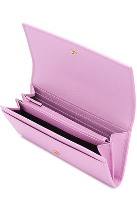 Женские кожаный кошелек с bosco GUCCI розового цвета по цене 42200 руб., арт. 499324/CA00G | Фото 3 Женские кожаный кошелек с bosco GUCCI розового цвета, арт. 499324/CA00G | Фото 3