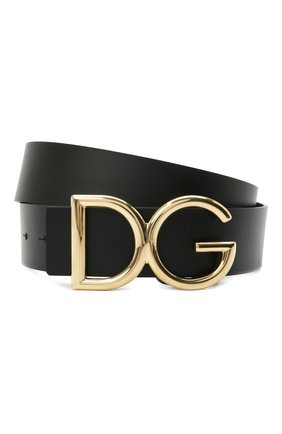 Мужской кожаный ремень DOLCE & GABBANA черного цвета по цене 31300 руб., арт. BC4246/AC493 | Фото 1 Мужской кожаный ремень DOLCE & GABBANA черного цвета, арт. BC4246/AC493 | Фото 1