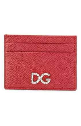 Женский футляр для кредитных карт DOLCE & GABBANA красного цвета по цене 14800 руб., арт. BI0330/AU771 | Фото 1 Женский футляр для кредитных карт DOLCE & GABBANA красного цвета, арт. BI0330/AU771 | Фото 1