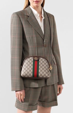 Женская сумка ophidia gg small GUCCI бежевого цвета по цене 90100 руб., арт. 499621/K05NG | Фото 2 Женская сумка ophidia gg small GUCCI бежевого цвета, арт. 499621/K05NG | Фото 2