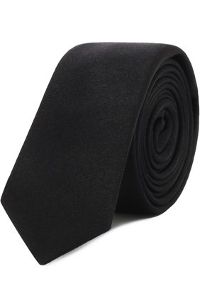 Галстук из шелка Dolce & Gabbana черного цвета, арт. 0131/LB1A41/G0U05 в ЦУМ | Фото №1 Галстук из шелка Dolce & Gabbana черного цвета | Фото №1