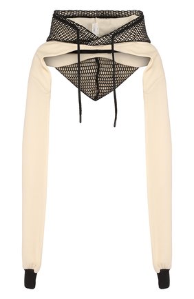 Женская черная накидка с капюшоном с перфорированной отделкой Fenty Puma by Rihanna, арт. 02184501 купить в ЦУМ | Фото №1 Накидка с капюшоном с перфорированной отделкой Fenty Puma by Rihanna черная | Фото №1
